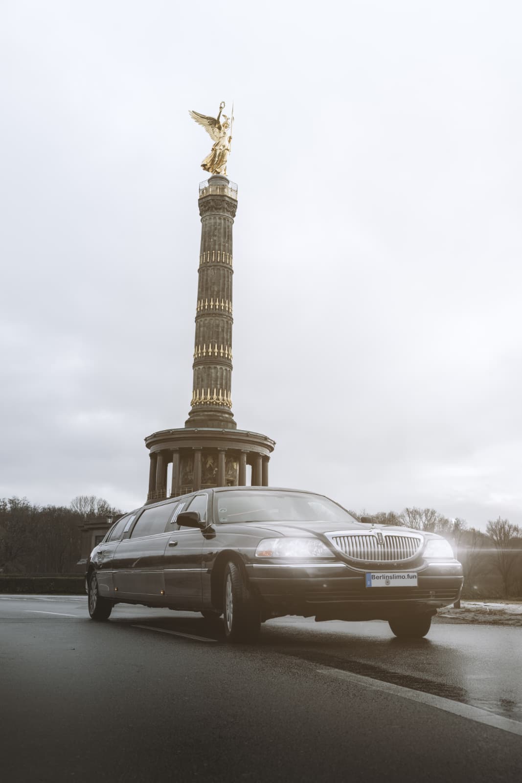 Stretchlimousine Schwarz-Weiss